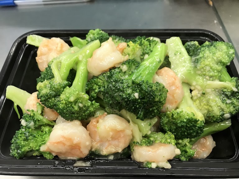 Shrimp with Broccoli at China Express