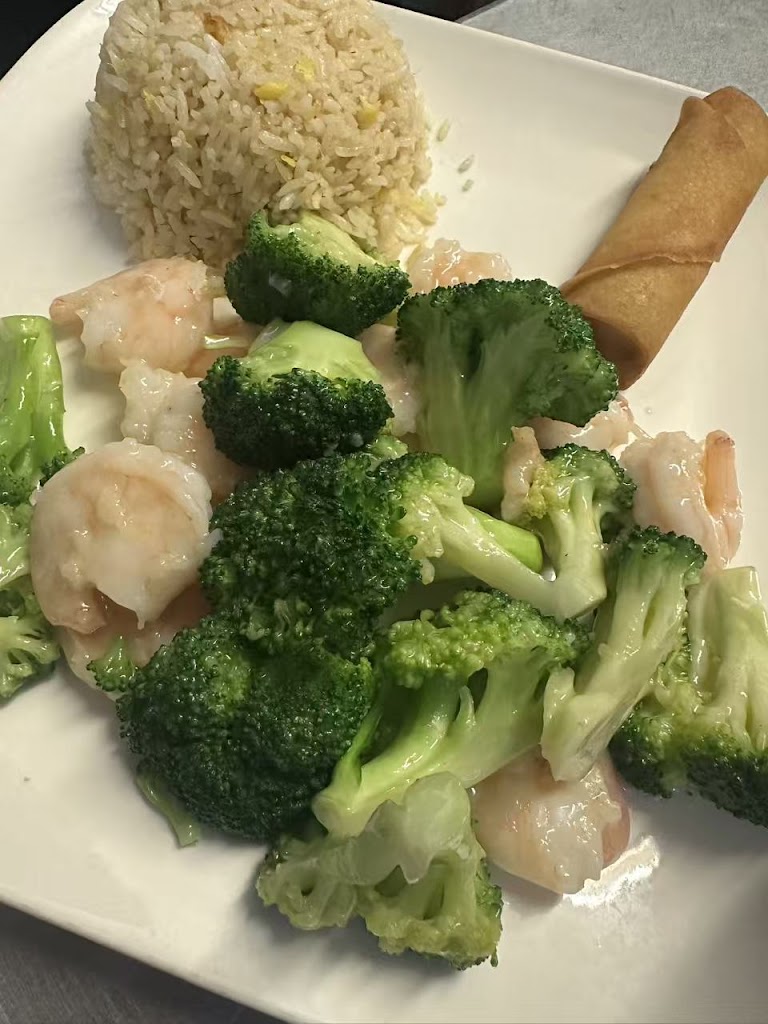 Broccoli Shrimp at Lotus Chinese Restaurant