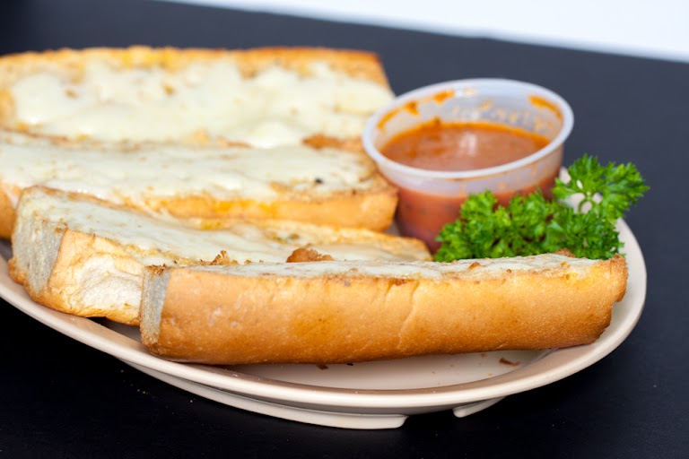 Garlic Cheese Bread at Village Pizza