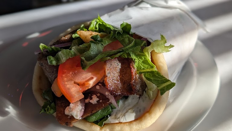 Gyros at Greek Bistro
