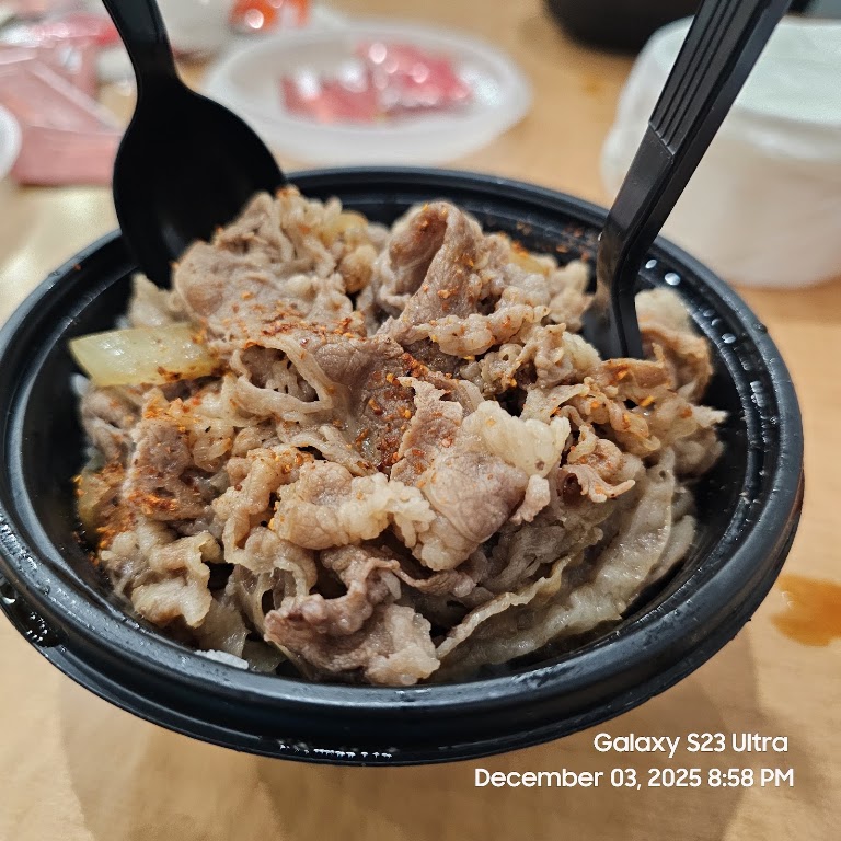 Bowl at Yoshinoya