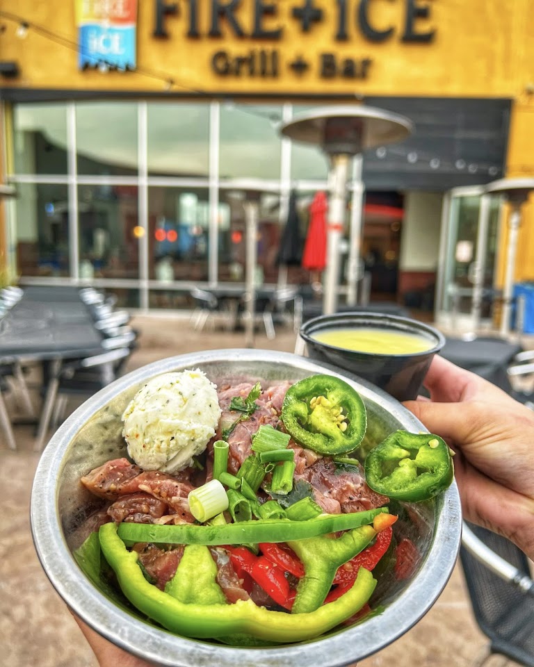 Smokey Steak Fajitas at FiRE + iCE