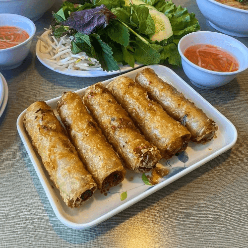 Spring Rolls at Golden Deli