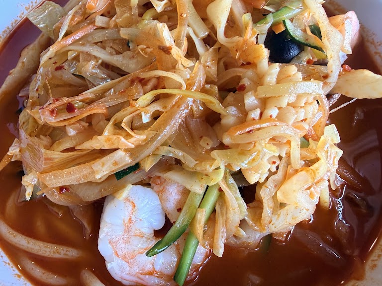 Spicy Seafood Noodle Soup at Yong Moon Lu