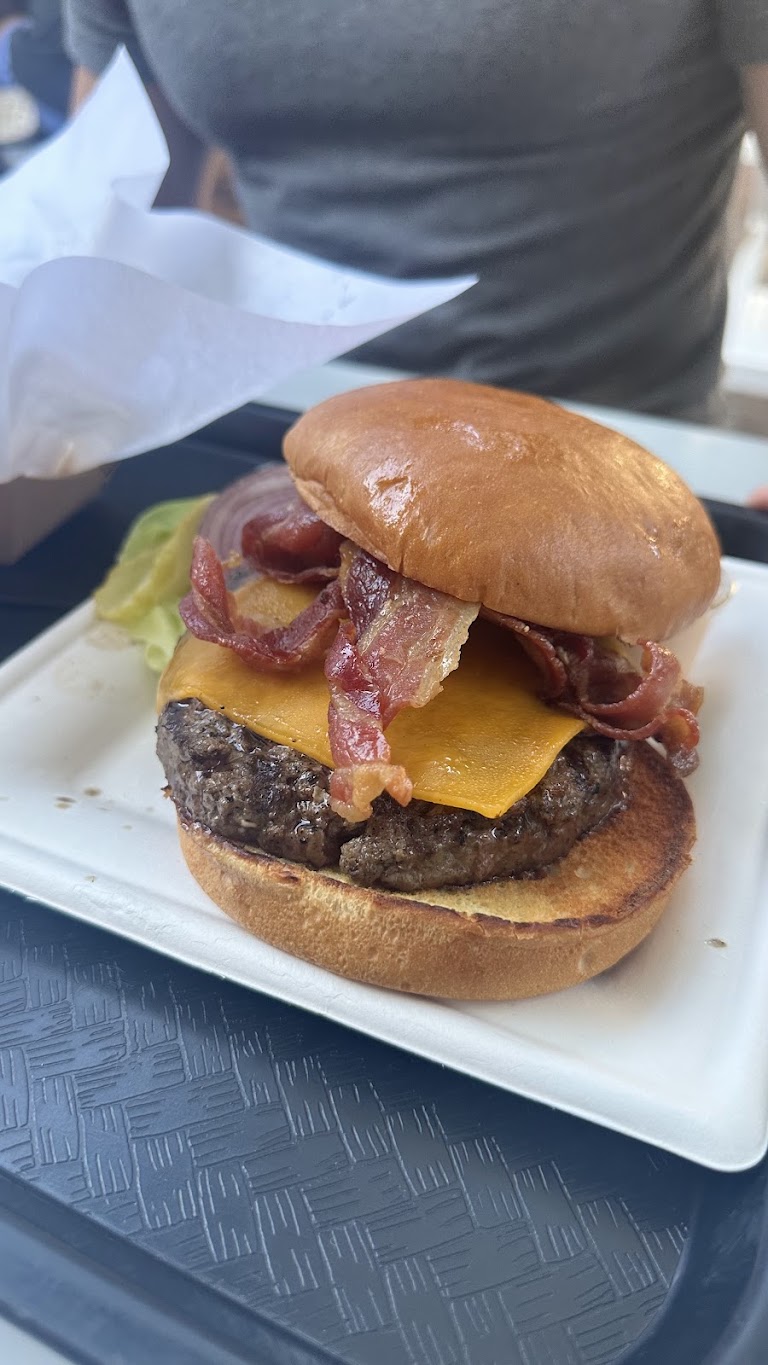 Barney's Burger at Barneys gourmet Hamburger