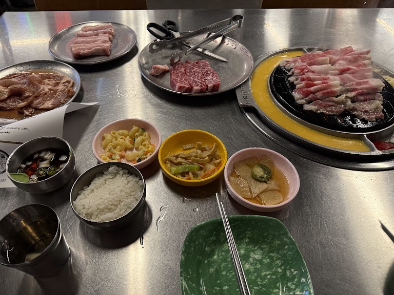 USDA Prime Beef and Premium Pork Meat Combos at Baekjeong Rowland Heights