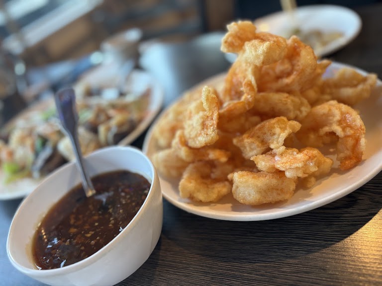 Spicy Fried Shrimp at Yong Moon Lu