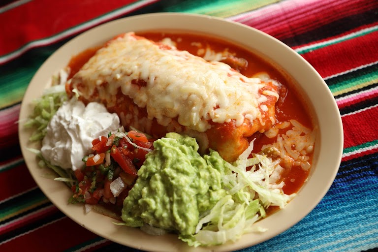 Enchilada & Chile Relleno at Carrillo's Mexican Deli.