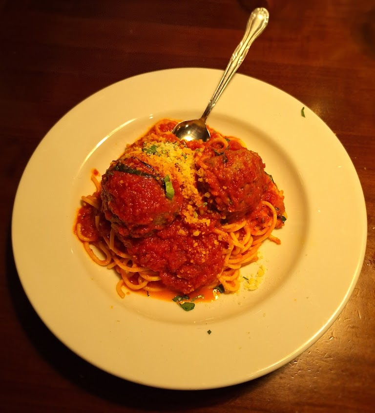 Spaghetti & Meatballs at Tutto Fresco