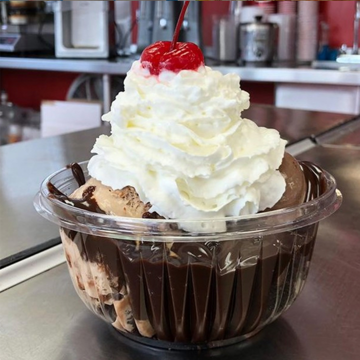 Birthday Cake at Bruster's Real Ice Cream
