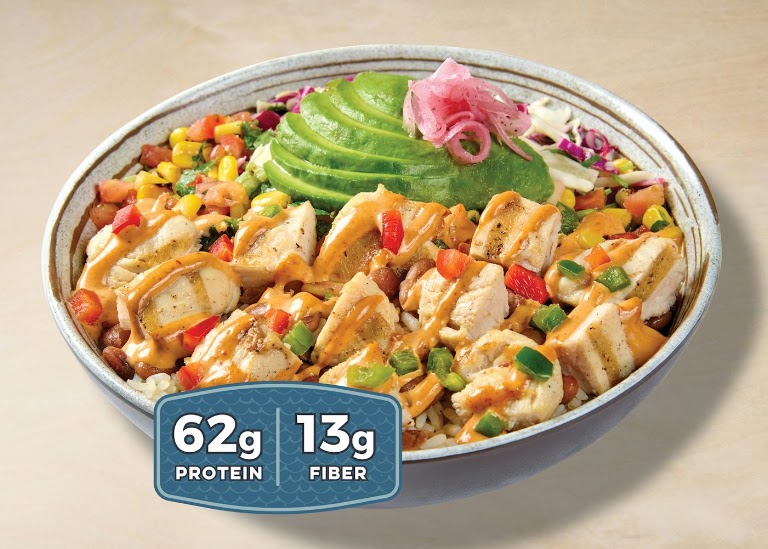 Everything Protein Bowl at California Fish Grill