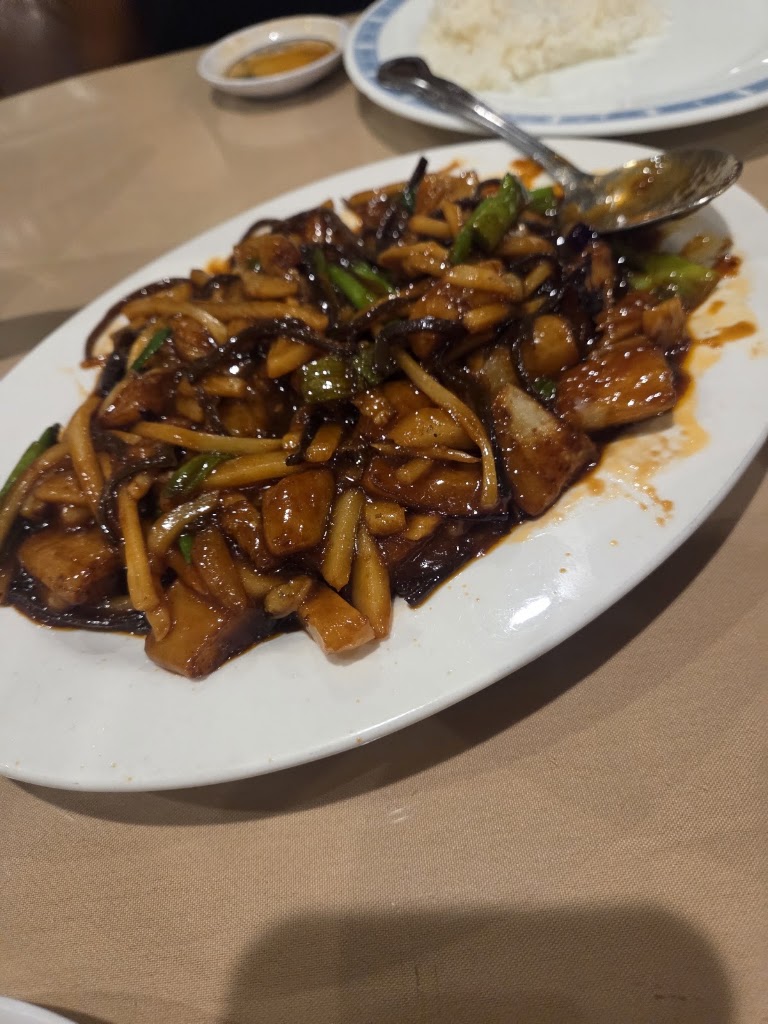 Shrimp with Black Bean Sauce at Silver Panda