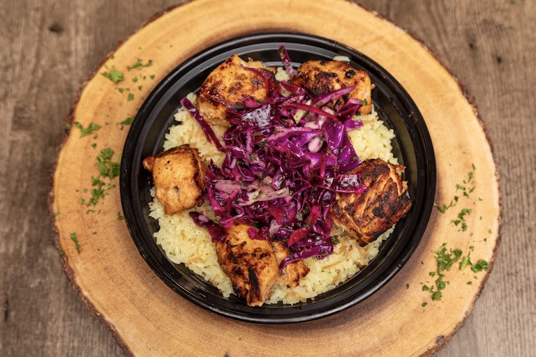 Chicken Kabab Bowl at Georgie's Mediterranean Cuisine