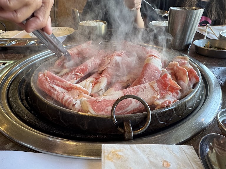 Brisket at Shik Do Rak Restaurant