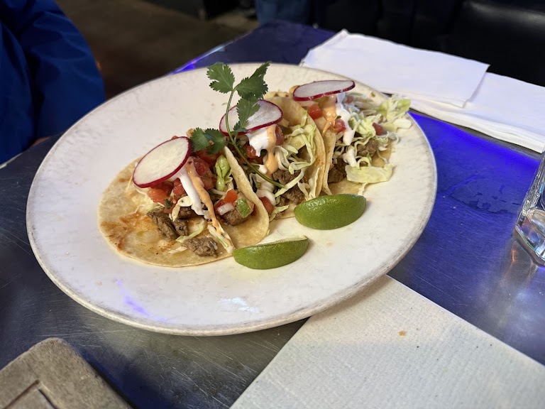 Tuna Tostada at Tempo Cantina