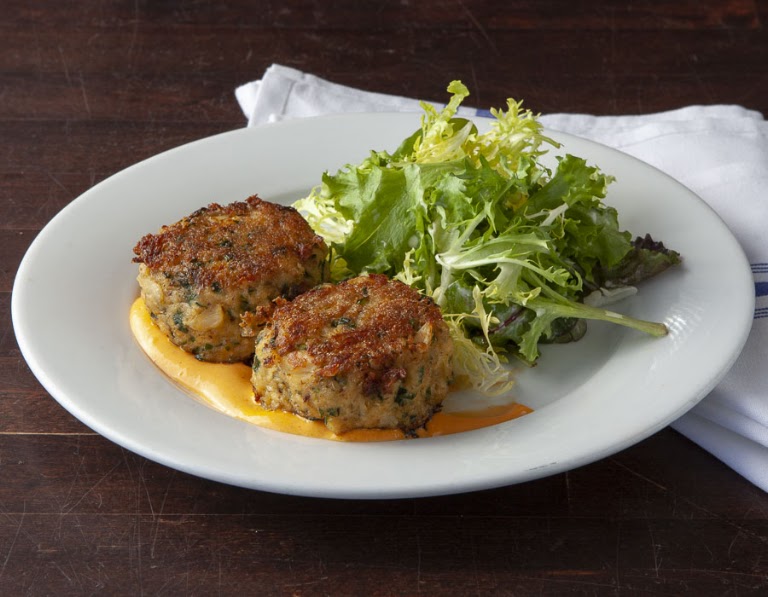 Coastal Crab Cake at Gladstones Restaurant