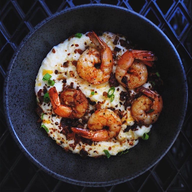 Shrimp & Grits at The Nest: A Brunch Joint