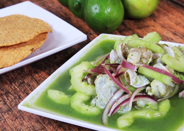 Aguachiles at Tacos El Bukanas