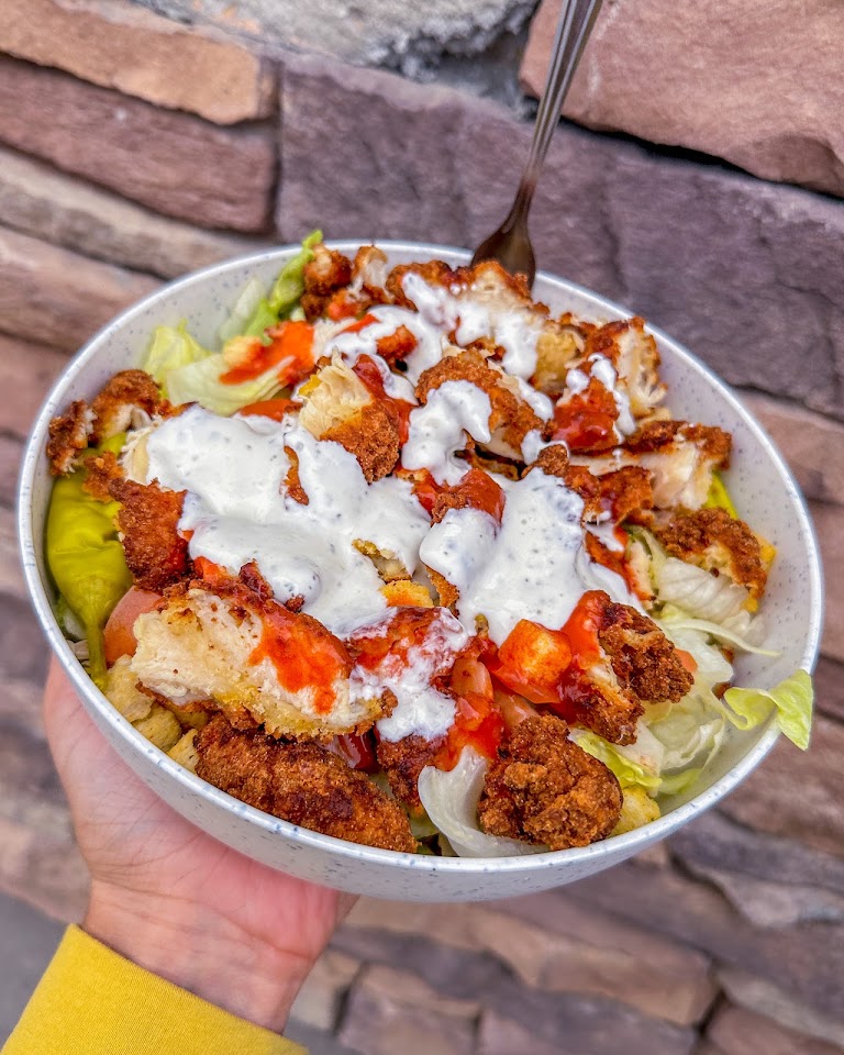 Chicken Cesar Salad at The Post Pizza