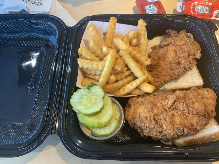 Nashville Hot Chicken Tenders at Dave's Hot Chicken