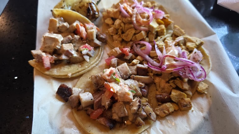 Tacos at Tacos Los Cholos - Santa ana
