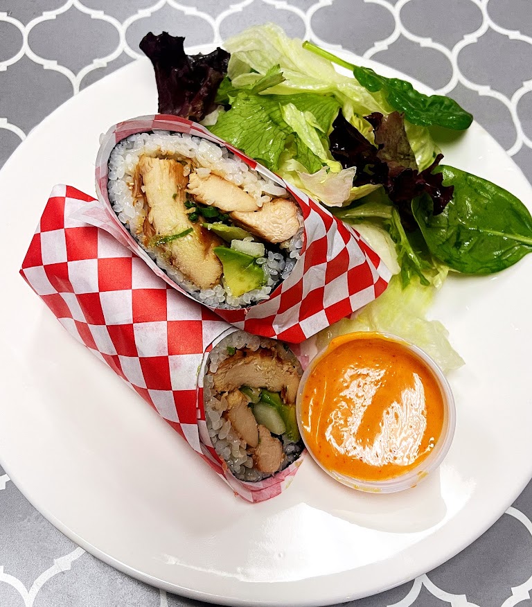 Sushi Burritos at Aloha Hawaiian BBQ & Sushi