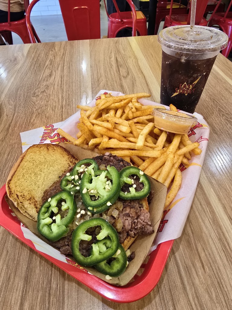 Single Jalapeno Monster at Easy Street Burgers