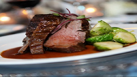 Carved Baron of Beef Aged 28 Days at Steven's Steak & Seafood House