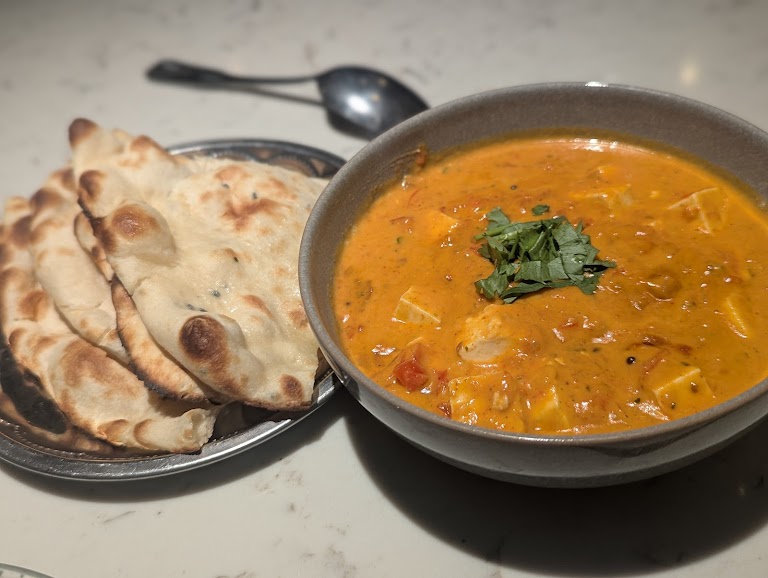 Butter Chicken at Roots Indian Bistro