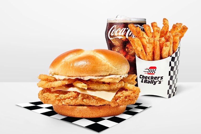 Spicy Crispy Sandwich at Rally's