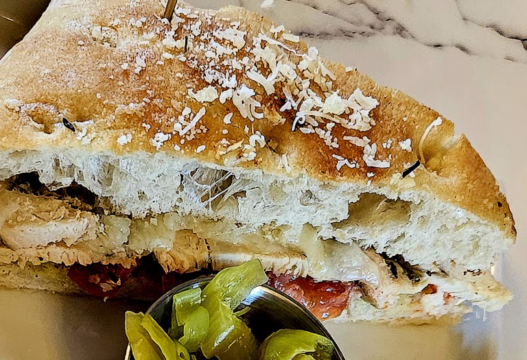 Patxi’s Meatball Sandwich at Patxi's Pizza