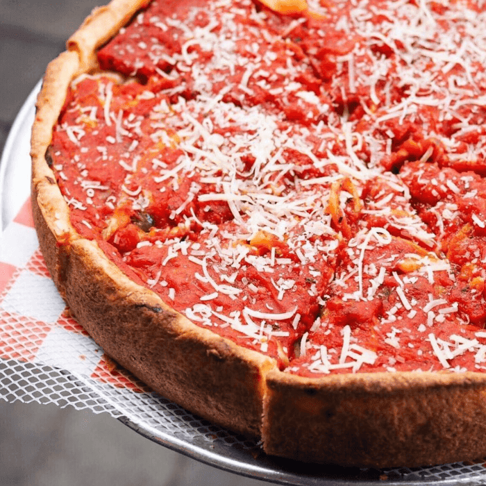 Chicago Deep Dish Pizza 6" (2 Slices) - Create Your Own at Union Pizza Co.