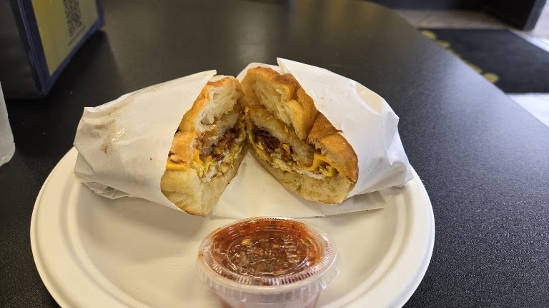 Breakfast Burrito at Flooky's - Woodland Hills