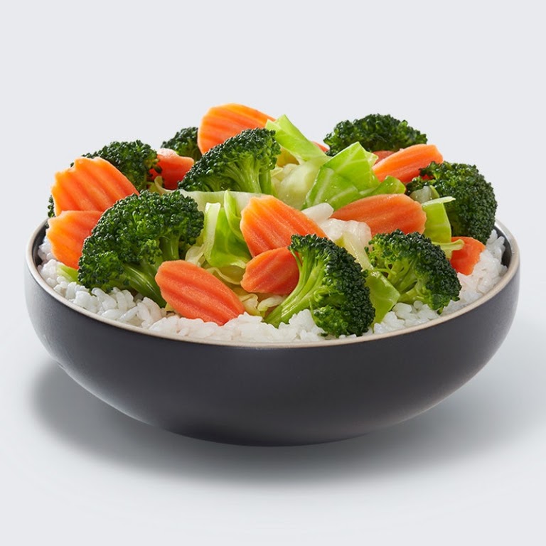 Veggie Bowl at WaBa Grill