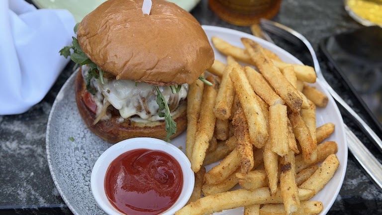 Sicilian Burger at 1212 Santa Monica