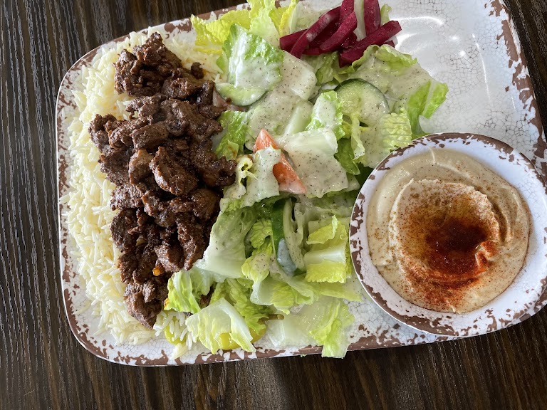 Beef Shawarma at Janet's Mediterranean Cuisine