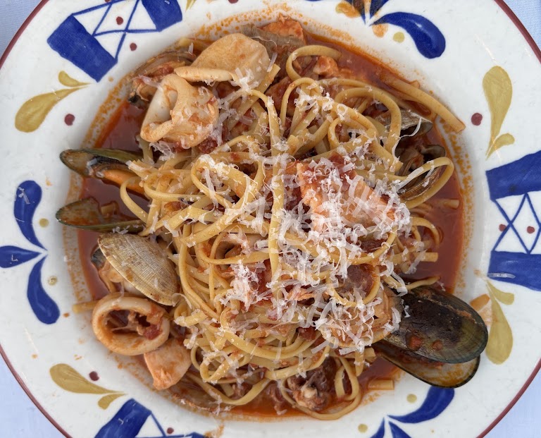 Linguine Alla Vongole at The Mission Square Italian Restaurant
