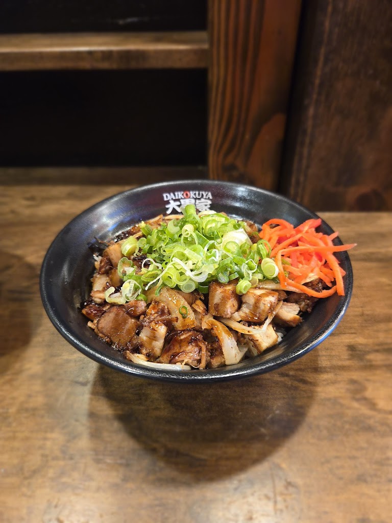 Chashu Pork Bowl at Daikokuya