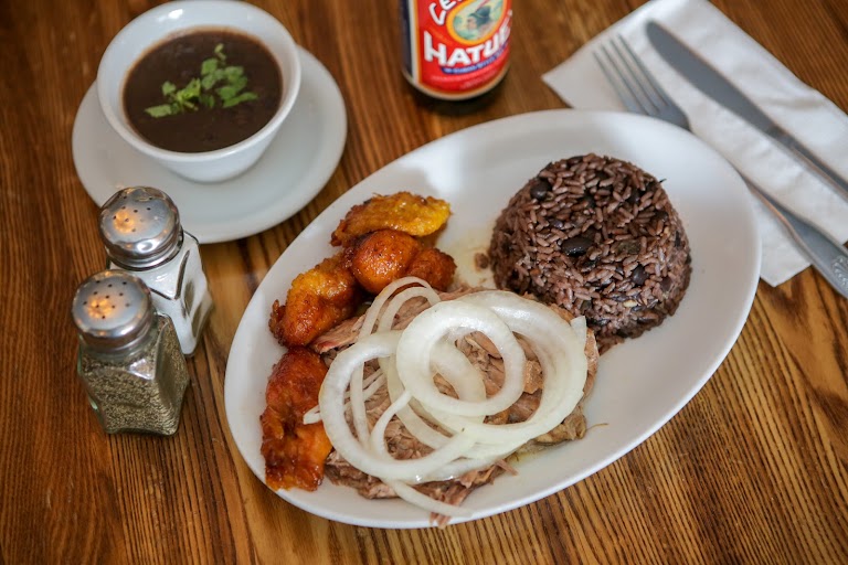 Ropa Vieja at Versailles Cuban Food