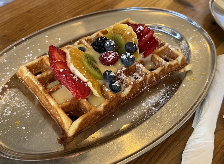 The Costa Rican & Berry at Belgium Waffle Haus