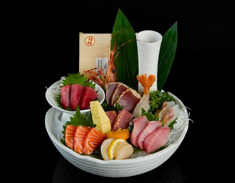 Sashimi Salad at Chubby Sushi & Ramen