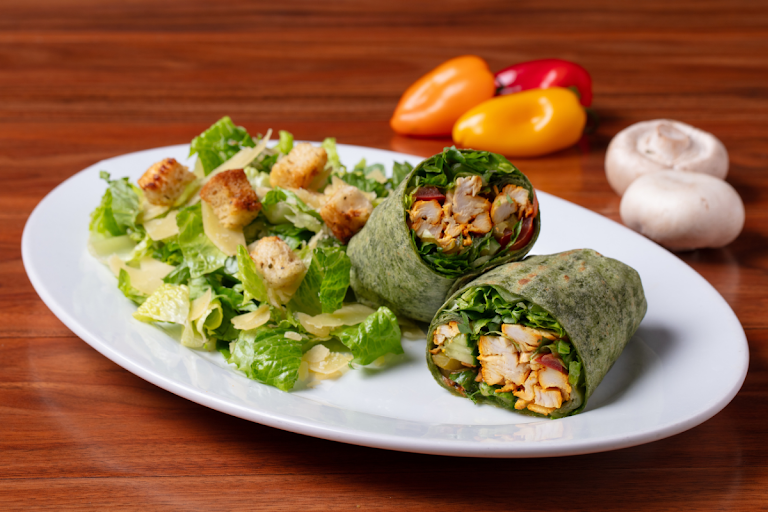 Caesar Salad at Panini Kabob Grill - Sherman Oaks