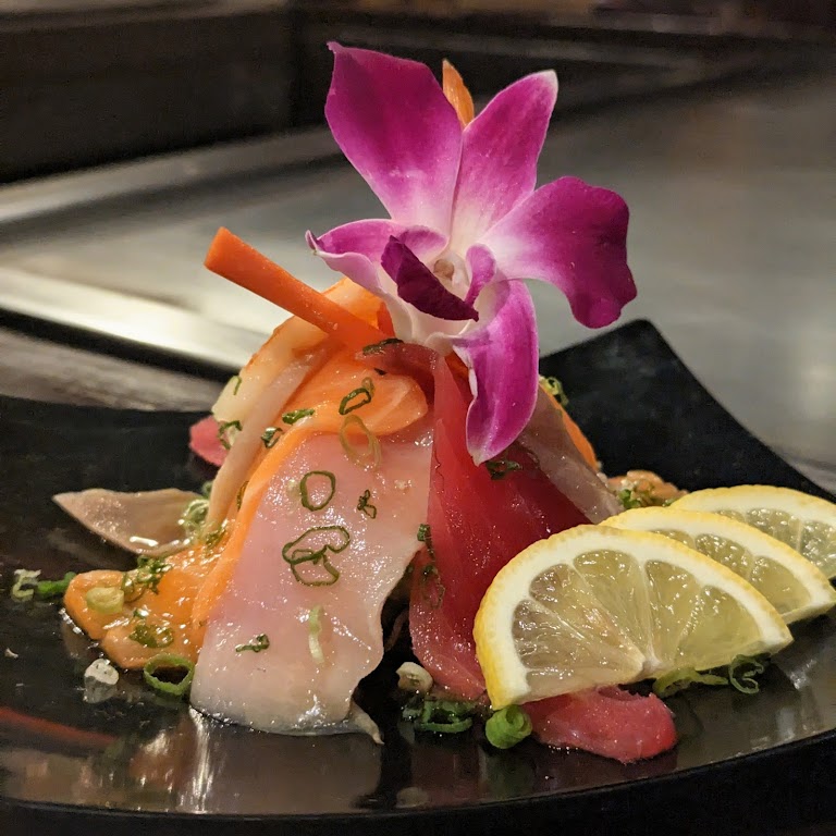 Tuna Sashimi at Something's Fishy