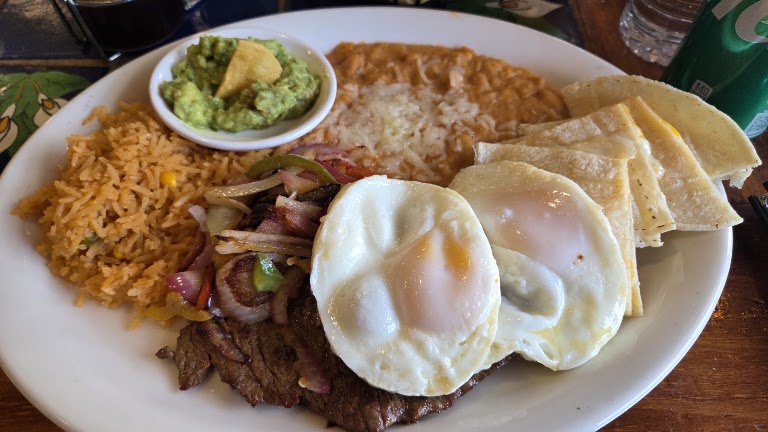Huevos Rancheros at MX3030 LA Restaurant