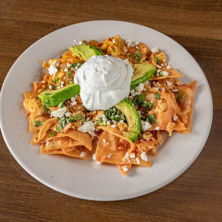 Chilaquiles at Lulu's Restaurant and Sports Bar