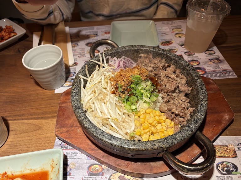Bibimbap Hot Stone at Jincook