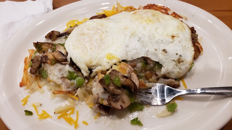 Loaded Steak & Eggs at Loaded Cafe Restaurants Lawndale