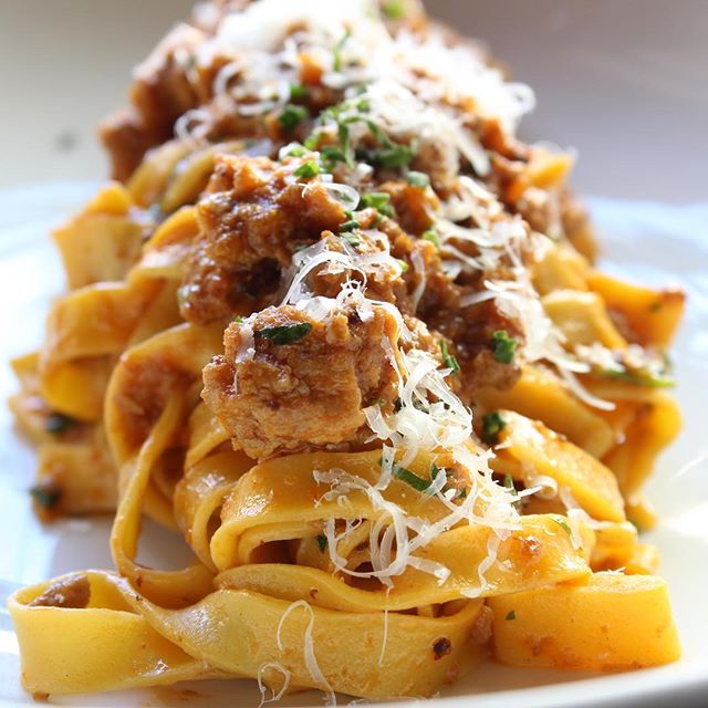 Giant Meatball at CUCINA enoteca Newport Beach