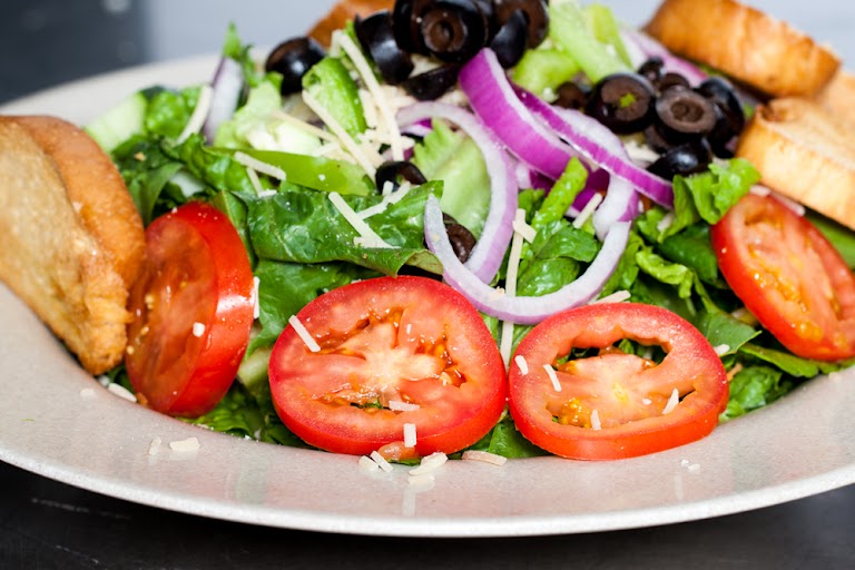 Garden Salad at Village Pizza
