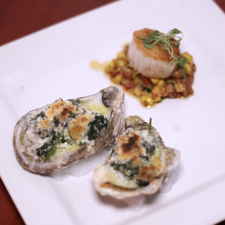 Oysters on Half Shell at La Boheme